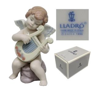 リヤドロ（lladro）天使のメロディ（アダージョ） 06628　フィギュリン　箱付き　t-100｜antiquesjikoh