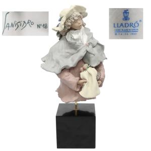 リヤドロ（lladro） 「MAGGIE」1751 Enrique Sanisidris グレス　フィギュリン　箱付き　t-113｜antiquesjikoh