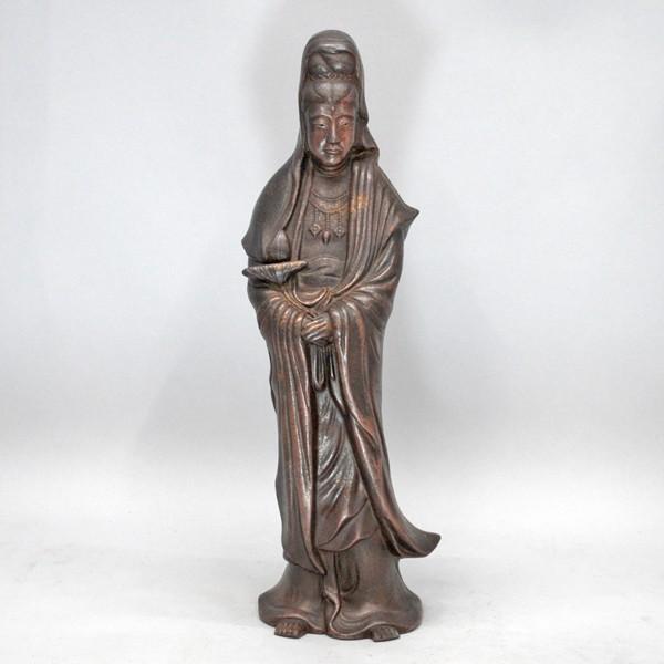 備前焼 「菩薩像」