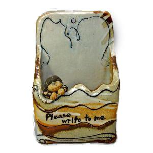 阿部和唐　レターポスト　「Please write to me」