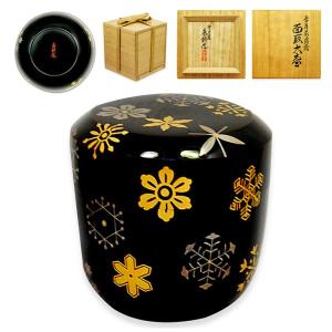 間村自造 錫製 茶筒 茶壺 煎茶道具 重量約306g y-400 : アンティーク