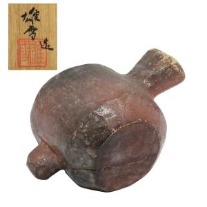 雄雪造　香合　赤こづち　小槌　茶道具　共箱　ｙ-228｜antiquesjikoh