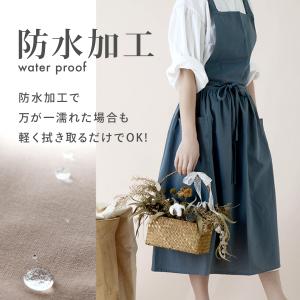 エプロン おしゃれ 北欧 レディース ポケット...の詳細画像2