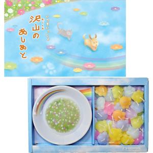丸叶むらた ろうそく 沢山のあしあと 足跡 ペット 供養 犬 猫 葬儀 自宅 法要