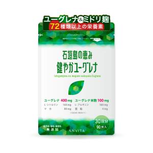 メール便送料無料/石垣島の恵み健やかユーグレナ/30日分/90粒入り( 配送後到着まで1-2日(一部エリアを除く))｜anvita