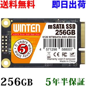 256GB SSD mSATA 5年保証 3D