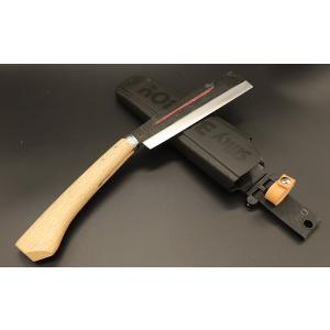 トビ鉈1 片刃 鳶鉈 越前鉈 100匁 総重量：約500g : 山林刃物・打ち