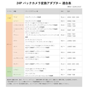 バックカメラ 変換 コネクター タント トール...の詳細画像3