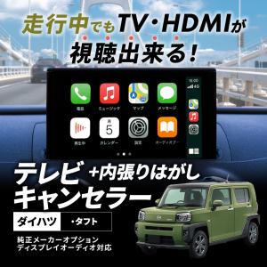 ルーミー テレビキャンセラー トヨタ 9インチディスプレーオーディオ