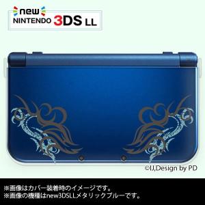 new Nintendo 3DS LL 専用 カバーケース（ハード） トライバル1