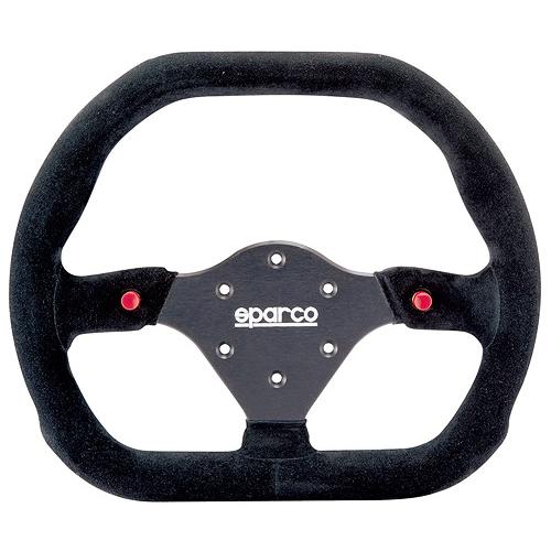 正規品 sparco スパルコ ステアリング P310 ブラックスエード・ブラックスポーク 015P...