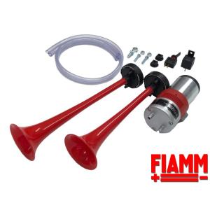 手曲げ FIAMM MTA/O SPORT エアホーン FIAMM(フィアム) 2連エアーホーン フェラーリホーン O-SPORT