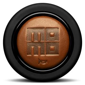 ビンテー MOMO モモ ヴエローチェ ウッド 35Φ ホーンボタン付き MOMO（モモ） ホーンボタン HB-25 HERITAGE CIGAR LEATHER ヘリテージ
