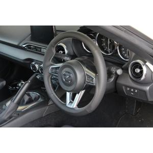 odula オーデュラ ロードスター（ND）スポーツステアリング シルバーステッチ ND030S