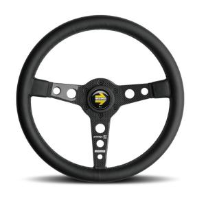 正規品 MOMO ステアリング MOD.07(モデル07） ブラックレザー