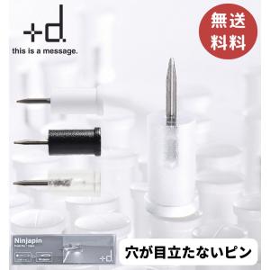 ニンジャピン 12個セット / 送料無料 画鋲 忍者ピン 後が残らない ピン プッシュピン 画びょう 押しピン 壁にやさしい 頑丈 おしゃれ シンプル