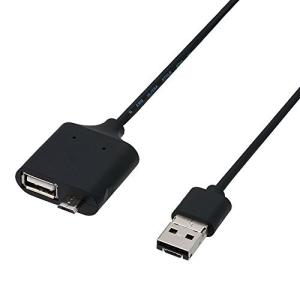 Digio2 USBマルチケーブル 1m ブラック ZUH-OTGM10BKの商品画像