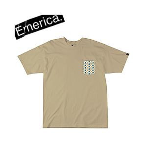 エメリカ Tシャツ メンフィス カーキ