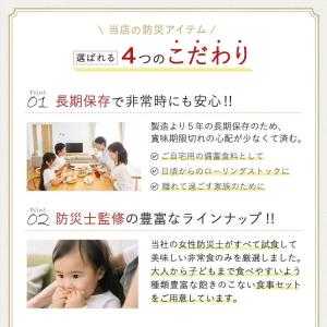 【レビュー特典あり】5年保存 非常食セット 3...の詳細画像5