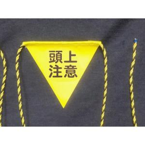 HR-19  三角旗１０M　５連旗　頭上注意