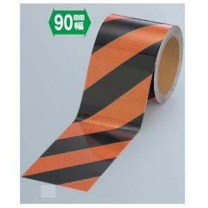 ���P�x���˃e�[�v�@�I�����W/���@��90mm�~����10m�@374-84