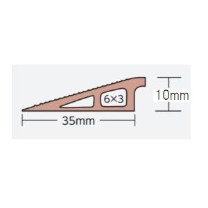 ユニット 段差モール　建物内段差解消 10mm段差用　387-76｜anzen-signshop