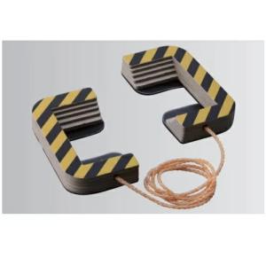 �G�R�X�g�b�p�[�i�K���ԗ֌a100mm)�@��ԁE�����Ԃ̃L���X�^�[���b�N �Ԏ~�߁@813-922