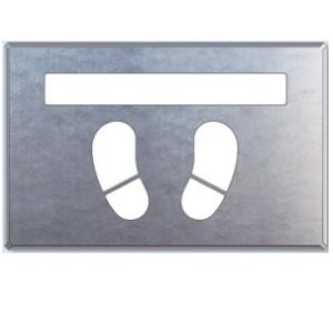 �H�ʐ����t���p�v���[�g�@���ԏ�p�@���^�i�Ƃ܂�j�\�� 819-33A