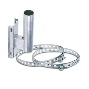 カーブミラー取付金具 電柱用　支柱径76.3mm用 ナック・ケイ・エス