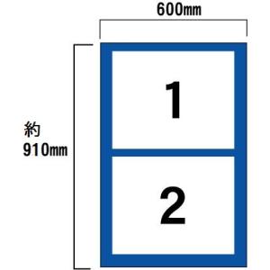 壁面用　2点タイプ（タテ）　現場表示用法令看板　空欄記入なしタイプ｜anzen-signshop