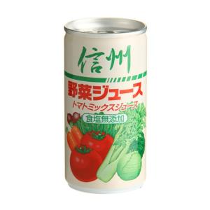 長野興農 信州野菜ジュース（無塩）野菜汁100％ 30缶 (190g/缶)｜anzen-signshop