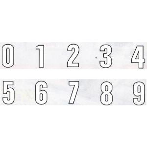 ���ԏ�p�H�ʔԍ��\���S���V�[�g�@���ԏ�p�ԍ��V�[�g�@���˔ԍ��V�[�g�@1����(834-50-59)