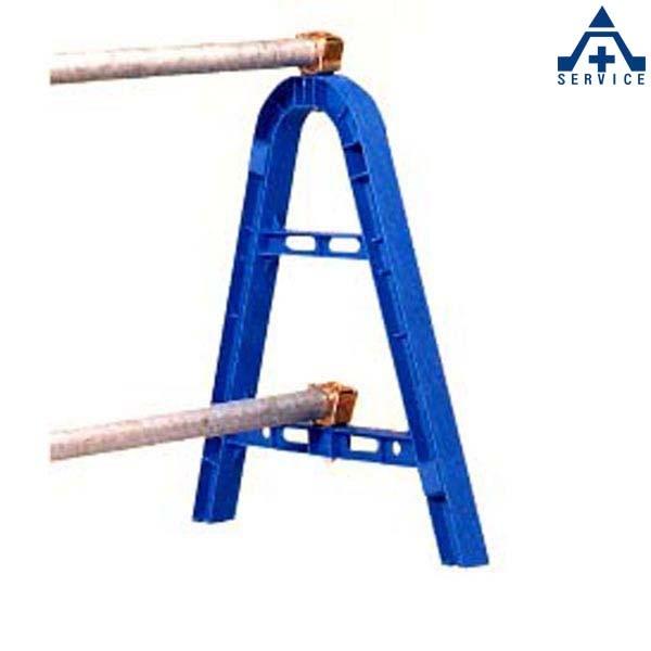 単管バリケード (樹脂製)ブルー 10台セット (メーカー直送/代引き決済不可)樹脂製 単管 バリケ...