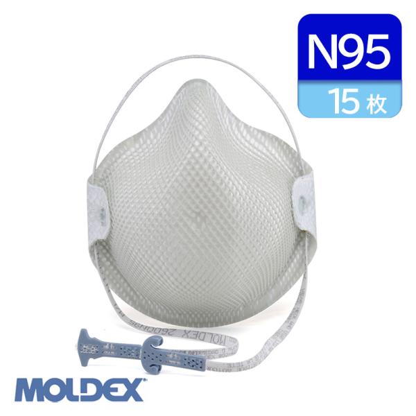 MOLDEX モルデックス N95 使い捨て 防塵マスク CDC NIOSH 検定合格 2607N9...