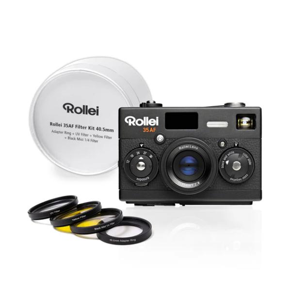ローライ Rollei 35AF フィルムカメラ スペシャルセット（ブラック）フィルターセット発売記...
