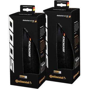 コンチネンタル（CONTINENTAL） タイヤ 2本 チューブ 2個セット GP5000