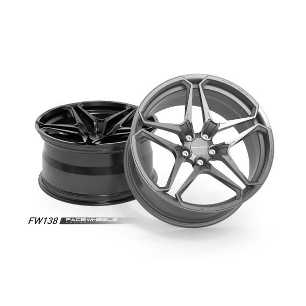 【鍛造】FACE WHEELS　FW138　FORGED 1PCホイール22インチ8.5/9.0/9...