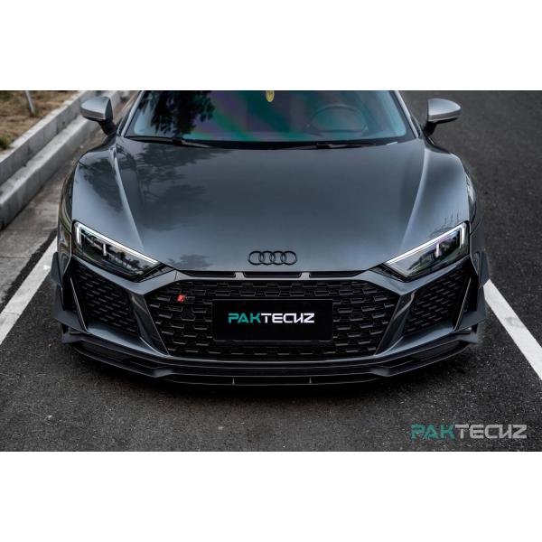 【正規品】Paktechz パクテクツ Audi Ｒ８ 4S後期　カーボンリップ　リップ　カーボン　...