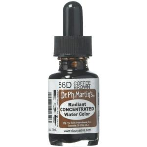 Dr. Ph. Martins Radiant Concentrated Water Color 0.5 oz Coffee Brown (56の商品画像