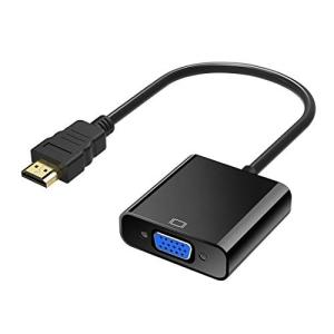 HDMI to VGA変換アダプタ hdmi→VGA変換 アダプタ ケーブル HD 1080P 対応 HDMI オス→VGA メスアダプター｜aobashop