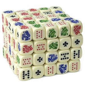Bulkブロック100のPoker Dice Great for Travel by Brybellyの商品画像