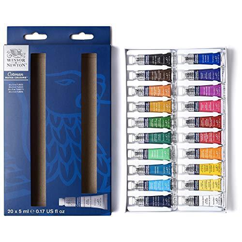 Winsor &amp; Newton ( ウィンザー＆ニュートン ) 水彩絵の具 コットマン ウォーターカ...