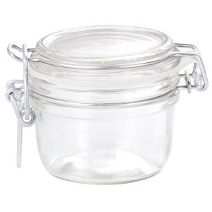 フィド 保存瓶 ガラス 容量125ml 約φ8.3×7.1cm