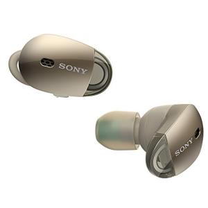 ソニー SONY 完全ワイヤレスノイズキャンセリングイヤホン WF-1000X : Bluetooth対応 左右分離型 マイク付き シャンパンゴールド イヤホン本体の商品画像