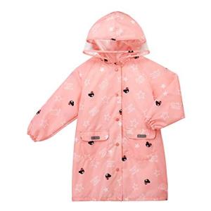 ミキハウス ダブルビー  レインコート 60-3812-459 L ピンク