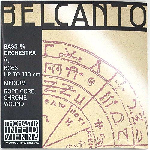 BELCANTO コントラバス弦 バラ(A) BC63