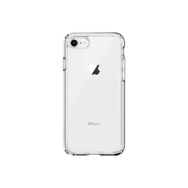 【Spigen】 iPhone8 7 ケース 対応 背面クリア 耐衝撃 すり傷防止 ワイヤレス充電対...
