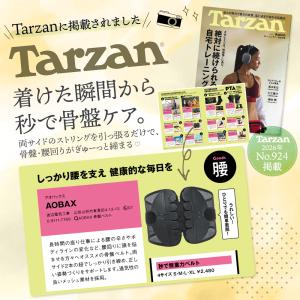 Tarzan掲載モデル 骨盤ベルト 腰ベルト ...の詳細画像1