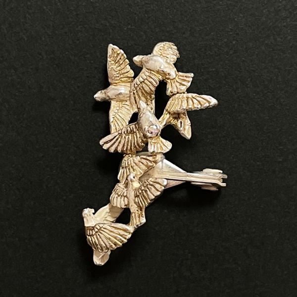 イヤーカフ イヤリング 鳩 オールトイヤカフリング Palnart Poc パルナートポック ハト ...