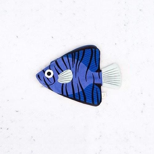 販売終了■おさかなポーチ 深海魚 DON FISHER ドンフィッシャー BLUE BATFISH ...